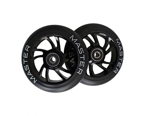 Колеса для самоката 110 мм Stunt MASTER  Black з підшипниками - 2 шт.