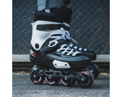 Роликові ковзани Powerslide Zoom Pro Black 80 Trinity 39/40