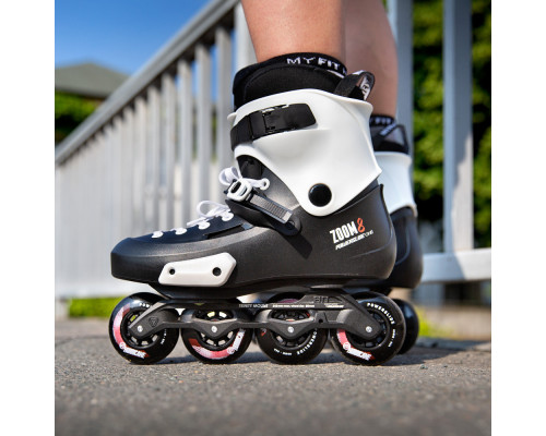 Роликові ковзани Powerslide Zoom Pro Black 80 Trinity 39/40