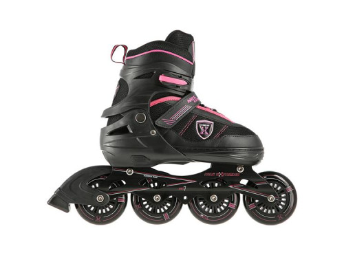 NA19088 BLACK-PINK SIZE M (35-38) IN-LINE SKATES NILS EXTREME