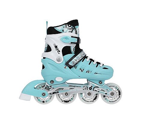 Роликові ковзани 4в1 NILS EXTREME NH10905 розмір S 31-34, блакитні