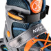 Роликові ковзани NILS EXTREME NJ1828A розмір L(39-42)  сіро-помаранчевий