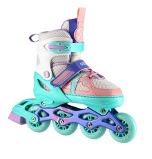 NJ1828A WHITE-MINT SIZE L(39-42)  IN-LINE SKATES NILS EXTREME