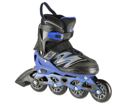 Роликові ковзани NILS EXTREME NA11010 розм. L (39-42) чорно-сині Роликові ковзани NILS EXTREME NA11010 розм. L (39-42) чорно-сині