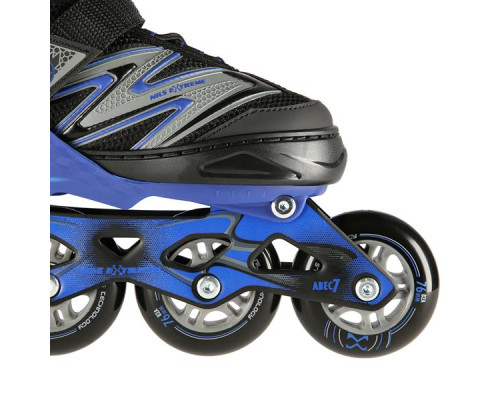 Роликові ковзани NILS EXTREME NA11010 розм. L (39-42) чорно-сині Роликові ковзани NILS EXTREME NA11010 розм. L (39-42) чорно-сині
