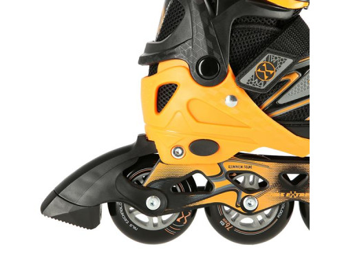 Роликові ковзани NILS EXTREME NA11010 розм. L (39-42) чорно-помаранчевий