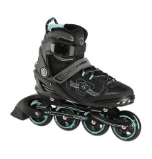 NA9157 BLACK-MINT SIZE 38 IN-LINE SKATES NILS EXTREME