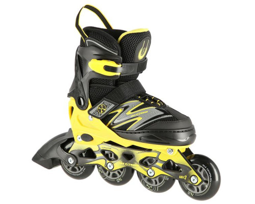 Роликові ковзани NILS EXTREME NA11010 розм. L (39-42) чорно-жовтий