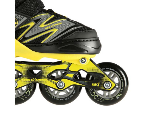 Роликові ковзани NILS EXTREME NA11010 розм. L (39-42) чорно-жовтий