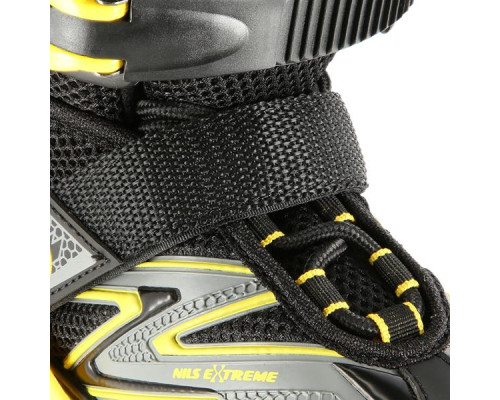 Роликові ковзани NILS EXTREME NA11010 розм. L (39-42) чорно-жовтий