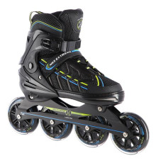 Роликові ковзани NILS EXTREME NA1128 розм. L(39-42) чорно-лаймовий