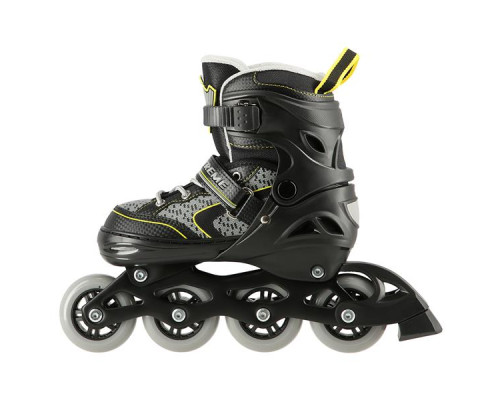Роликові ковзани NILS EXTREME NA14198 розм. S (31-34)  чорно-жовтий