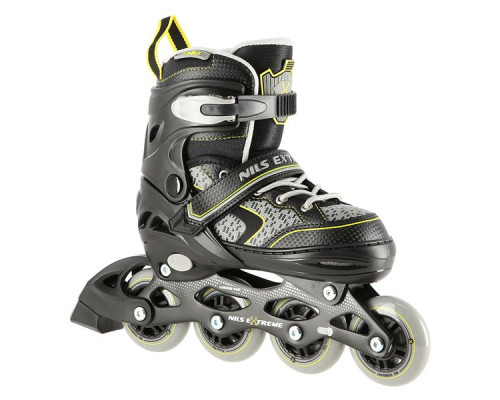 Роликові ковзани NILS EXTREME NA14198 розм. L (39-42) чорно-жовтий