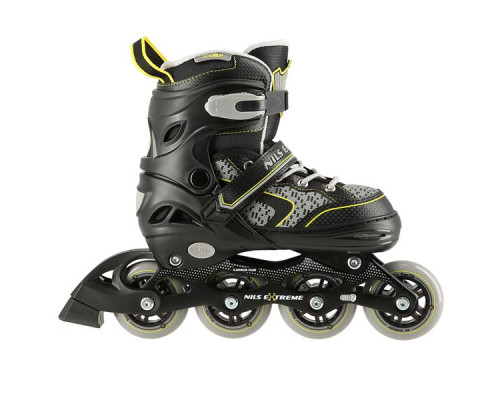 Роликові ковзани NILS EXTREME NA14198 розм. L (39-42) чорно-жовтий