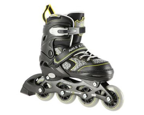 Ролики NILS EXTREME NA14198 чорно-жовті розмір L (39-42)