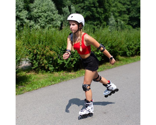 Роликові ковзани розмір 43 NILS EXTREME SLALOM NA20001 білий