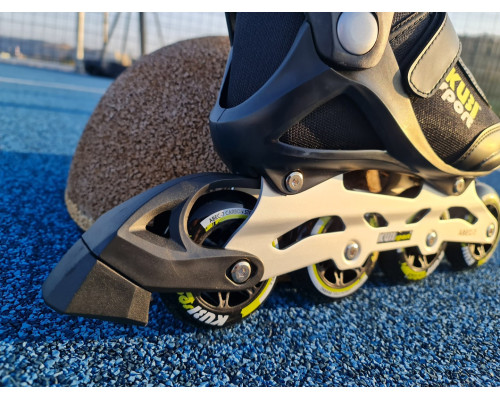 Роликові ковзани KUBISPORT розмір 44, чорно-жовті