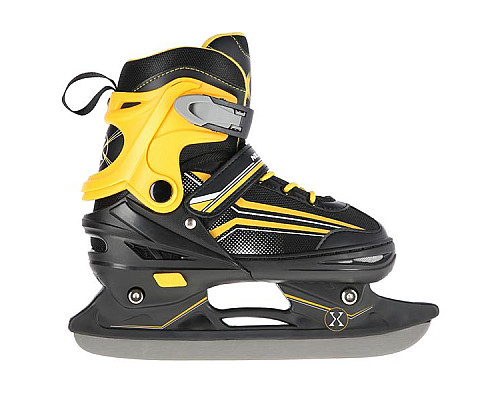 Роликові ковзани 2в1 NILS EXTREME NH18190 розмір M 34-38, чорно-жовті