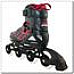 NA9009 A RED SIZE S INLINE SKATES NILS
