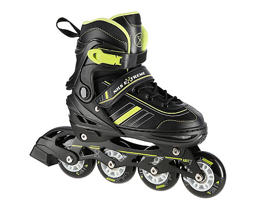Роликові ковзани 2в1 NILS EXTREME NH18191 розмір L 39-43, чорно-жовті