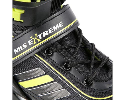 Роликові ковзани 2в1 NILS EXTREME NH18191 розмір L 39-43, чорно-жовті