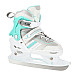 Роликові ковзани 2в1 NILS EXTREME NH18191 розмір S 29-33, біло-блакитні