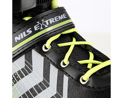 Роликові ковзани 4в1 NILS EXTREME NH18192 розмір M 34-38, чорно-жовті