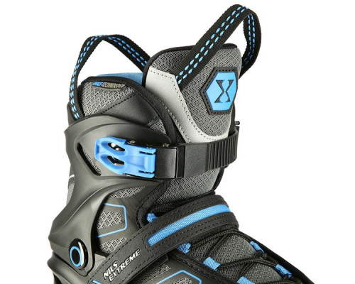 Роликові ковзани NILS EXTREME NA14217 розмір 45 чорно-синій