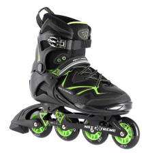 NA9022 BLACK/GREEN SIZE 38 IN-LINE SKATES NILS EXTREME