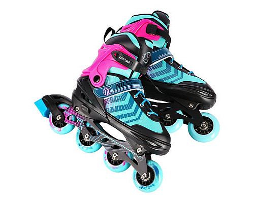 Роликові ковзани 4в1 NILS EXTREME NH18192A розмір M 34-38, різнокольорові