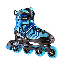 Роликові ковзани 4в1 NILS EXTREME NH18192A розмір M 34-38, чорно-сині