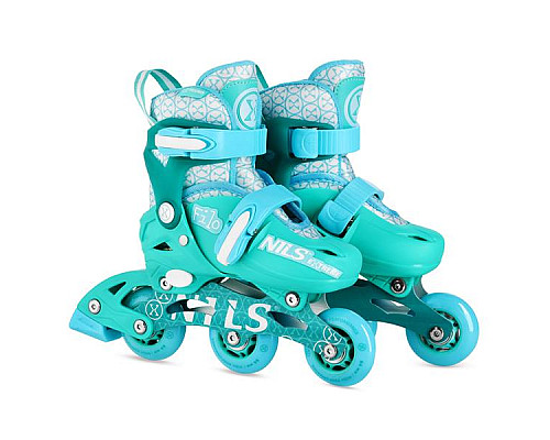 Роликові ковзани NILS EXTREME NA13102 розмір XS 26-29, зелені