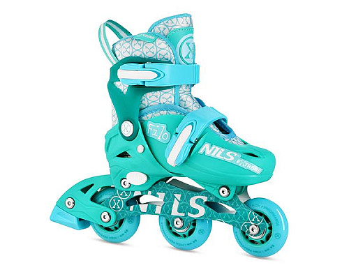 Роликові ковзани NILS EXTREME NA13102 розмір S 30-33, зелені