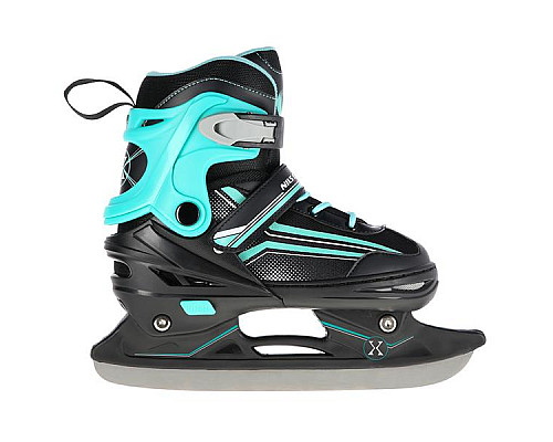 Роликові ковзани 2в1 NILS EXTREME NH18190 розмір M 34-38, чорно-блакитні