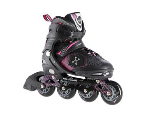 Ролики NILS EXTREME NA9080 чорно-фіолетові розмір L (39-42)