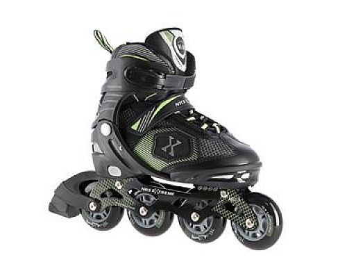 Ролики NILS EXTREME NA9080 чорно-зелені розмір L (39-42)