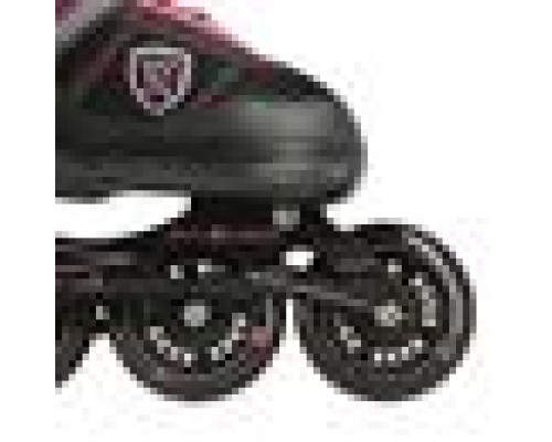 Ролики NILS EXTREME NA19088 чорно-рожеві L (39-42)