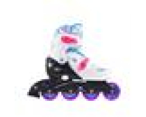 Ролики NILS EXTREME NJ/NA0321 A білі розмір L (36-40)