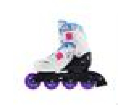 Ролики NILS EXTREME NJ/NA0321 A білі розмір L (36-40)