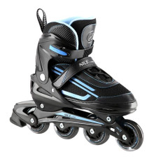 NJ19803A LED BLUE SIZE. L(39-42)  IN-LINE SKATES NILS EXTREME