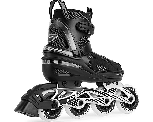 Роликові ковзани Blackwheels Flex Pro M - розмір 34-37, чорні Роликові ковзани Blackwheels Flex Pro M - розмір 34-37, чорні