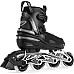 Роликові ковзани Blackwheels Flex Pro M - розмір 34-37, чорні