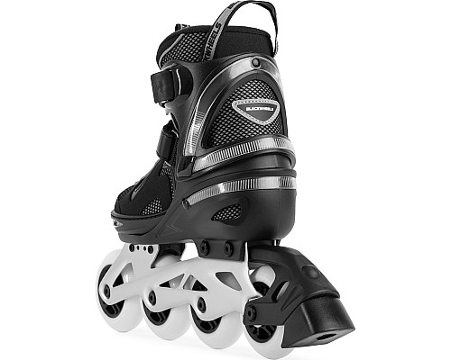 Роликові ковзани Blackwheels Flex Pro M - розмір 34-37, чорні Роликові ковзани Blackwheels Flex Pro M - розмір 34-37, чорні