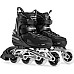 Роликові ковзани Blackwheels Flex Pro M - розмір 34-37, чорні