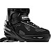 Роликові ковзани Blackwheels Flex Pro M - розмір 34-37, чорні