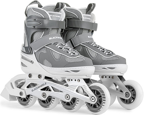 Роликові ковзани Blackwheels Flex Pro M - розмір 34-37, сірі Роликові ковзани Blackwheels Flex Pro M - розмір 34-37, сірі