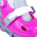 Дитячий набір для катання на роликах WORKER Polly LED - з освітленими колесами - XS 26-29