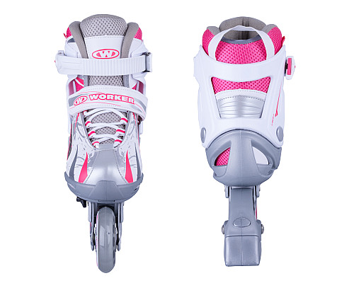 Жіночі ролики WORKER Haasiko Lady - розмір L(40-43)/Red Жіночі ролики WORKER Haasiko Lady - розмір L(40-43)/Red