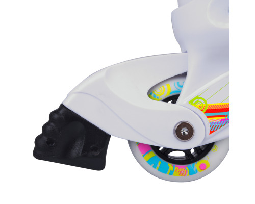 Регульовані ролики WORKER Picola LED - з освітленими колесами / розмір S (30-33)