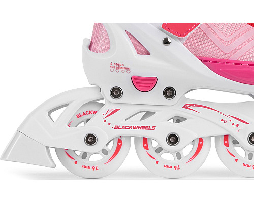 Роликові ковзани Blackwheels Playful S - розмір 32-35, рожеві Роликові ковзани Blackwheels Playful S - розмір 32-35, рожеві